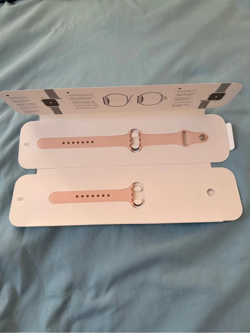 Apple Pink Silicone Sport Band for Apple Watch